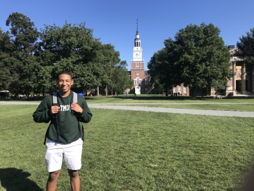 Obligatory First Day of School Pic Just me on the Green!