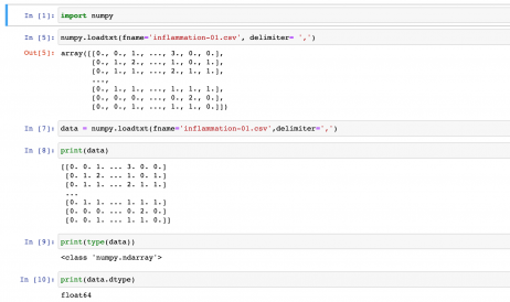 Learning Python through virtual WISP lessons!