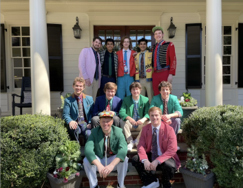 The group stayed at Cole's family Atlanta home The group stayed at Cole's family Atlanta home