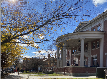 A view from campus