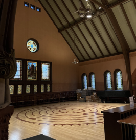 inside rollins chapel