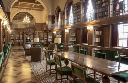 The tower room. A picture of the tower room - one of my favourite study spots!