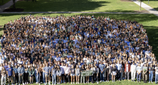 The Class of 2026 on the Green.