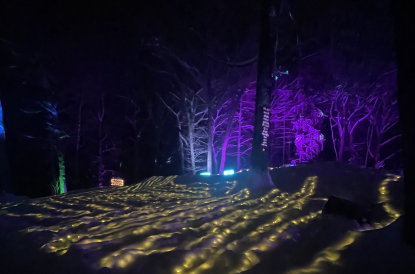 A look at Dartmouth's BEMA lights. A look at Dartmouth's BEMA lights.