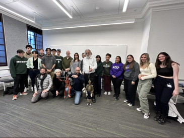 A class picture with puppeteers from Figli d'Arte Cuticchio