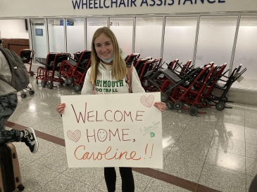 My arrival at the Atlanta airport