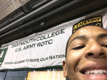 First day of ROTC! ROTC Practice!
