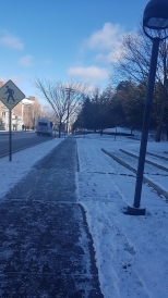 Winter scenery at Dartmouth