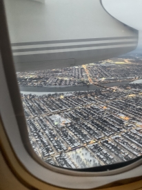 Antonio's view from the airplane