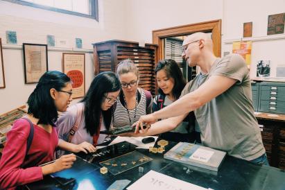 Book arts studio