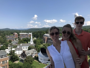 Me and part of my family at Baker Tower. Me and part of my family at Baker Tower.