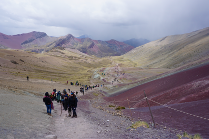 Rainbow Mountain in Peru Rainbow Mountain in Peru