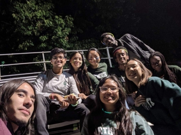 Dartmouth students at Homecoming Dartmouth students at Homecoming