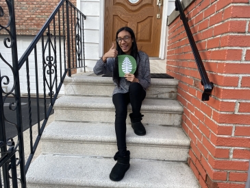 Happy Senior-Year Me after receiving acceptance to Dartmouth!