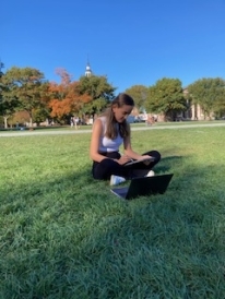 Studying on the Green!