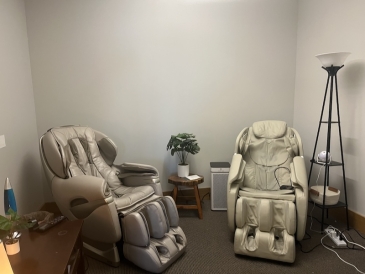 An image of massage chairs