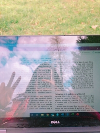computer outside work