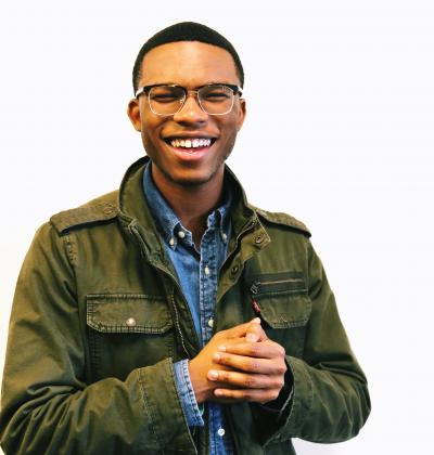 Michael smiling