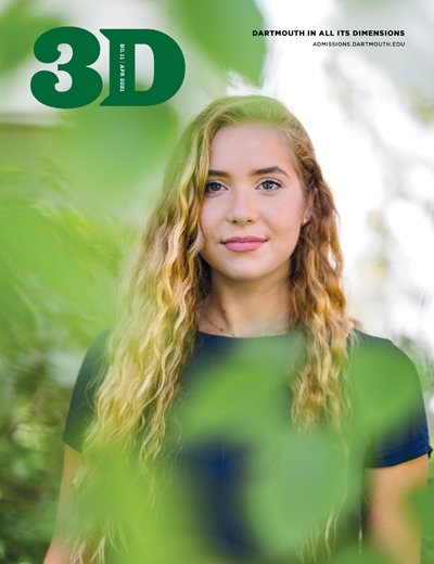 A photo of the cover of the April 2021 issue of 3D Magazine