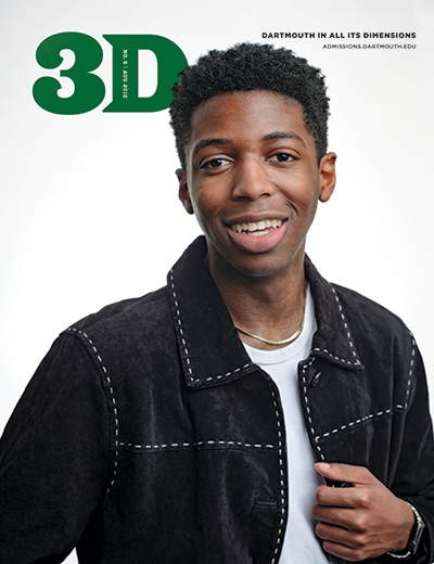 A photo of the August 2019 issue of 3D Magazine - cover