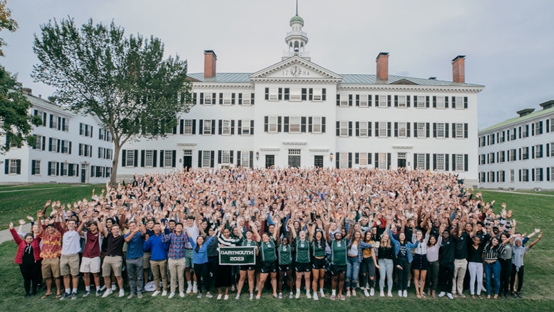 A photo of the Class of 2023, official class photo