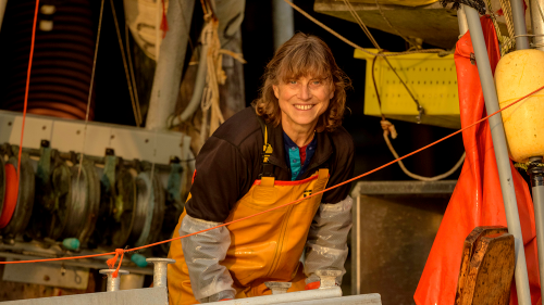 Linda Behnken '85 has won the Heinz Award for her advocacy work to promote sustainable fishing while supporting rural Alaskan fishing communities.