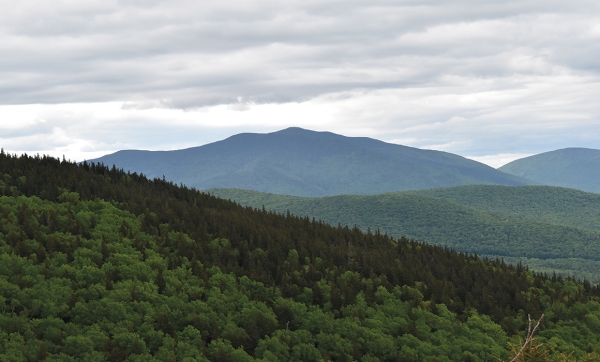 A photo of Mount Moosilauke as seen from a distance