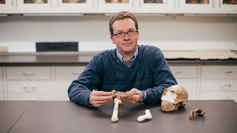 Associate Professor of Anthropology Jeremy DeSilva.
