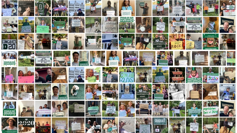 Collage of photos celebrating the Class of 2020 Collage of photos celebrating the Class of 2020