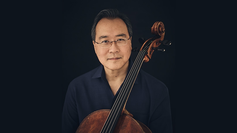 Yo-Yo Ma with a cello