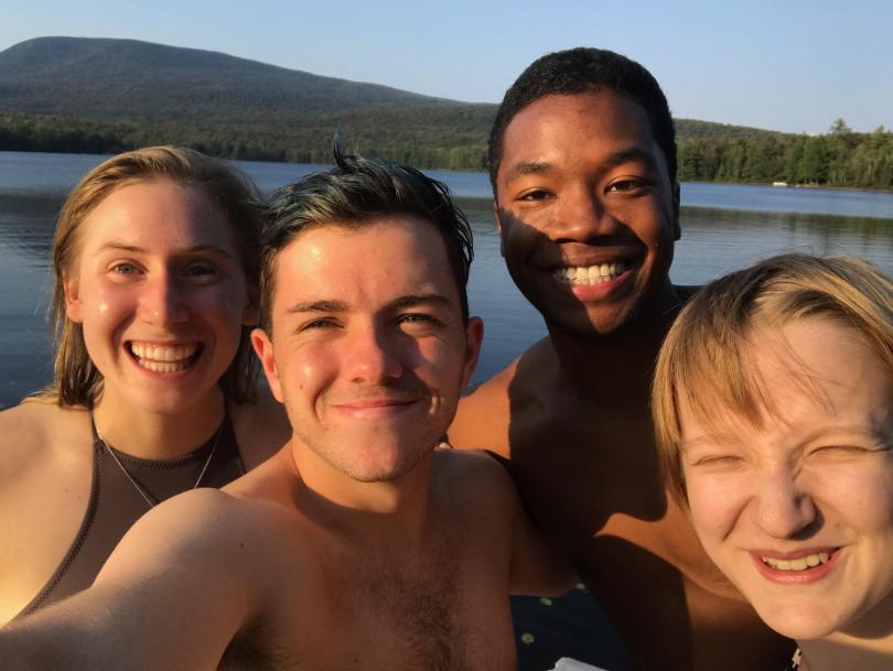 Swimming Doc Cabin Swim