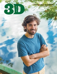 An image of the cover of the October 2020 issue of 3D Magazine