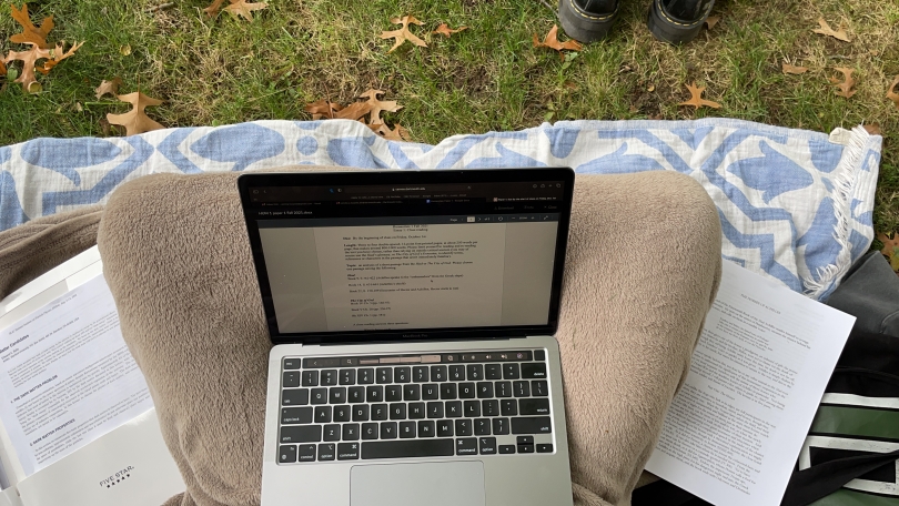 Working outside Working outside!