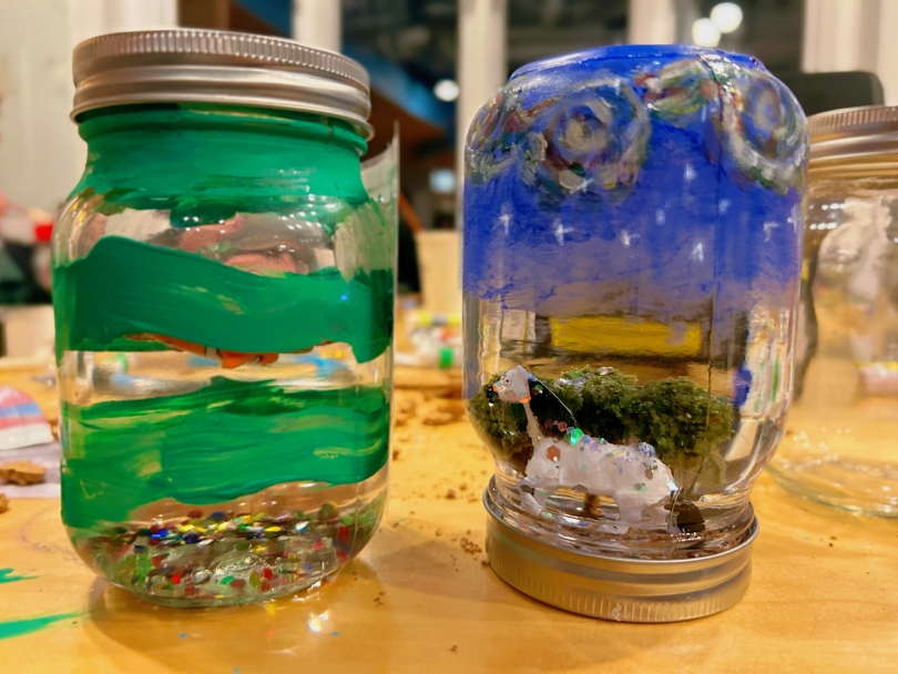 Snowglobe making