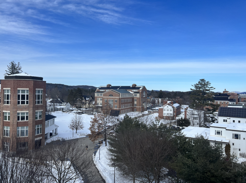 View from Third Floor Berry Library