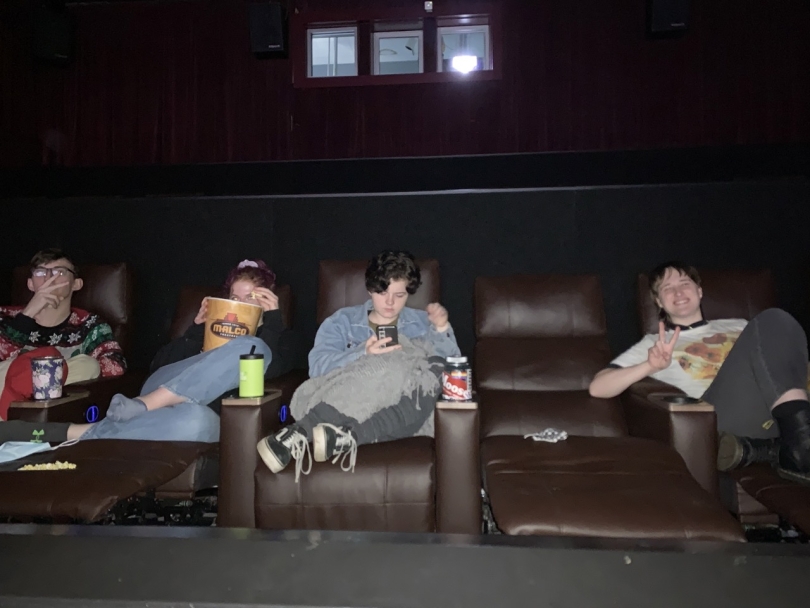 During COVID, local movie theaters rented out whole theaters to groups of five or less. My Memphis friends and I took advantage of that