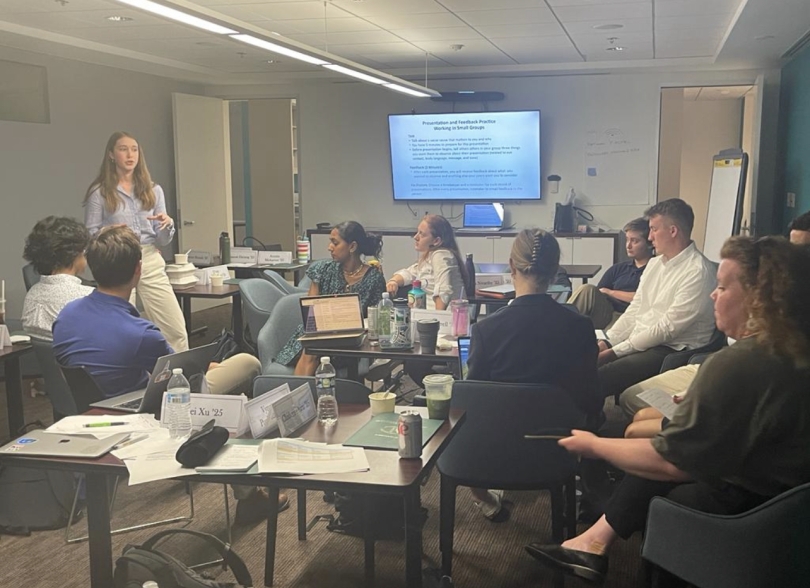 first-year fellows during Civic Skills Training