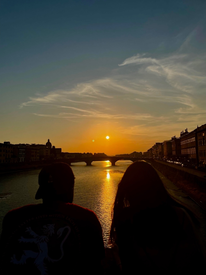 Firenze Bridge at sunset