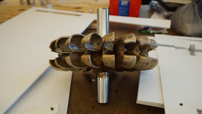 DHE water wheel prototype DHE water wheel prototype