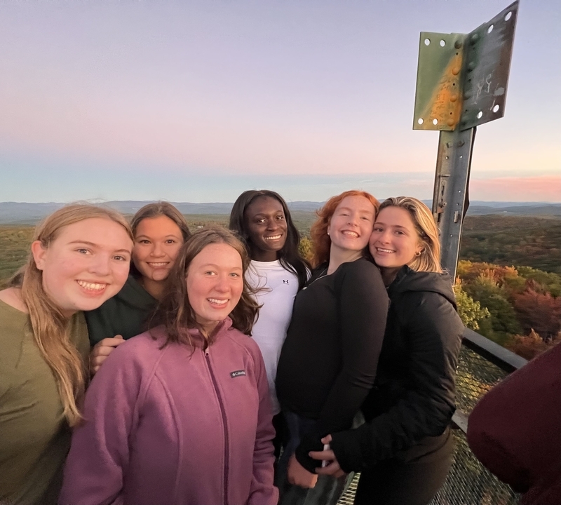 Friends at Gile Mountain! Friends at Gile Mountain!