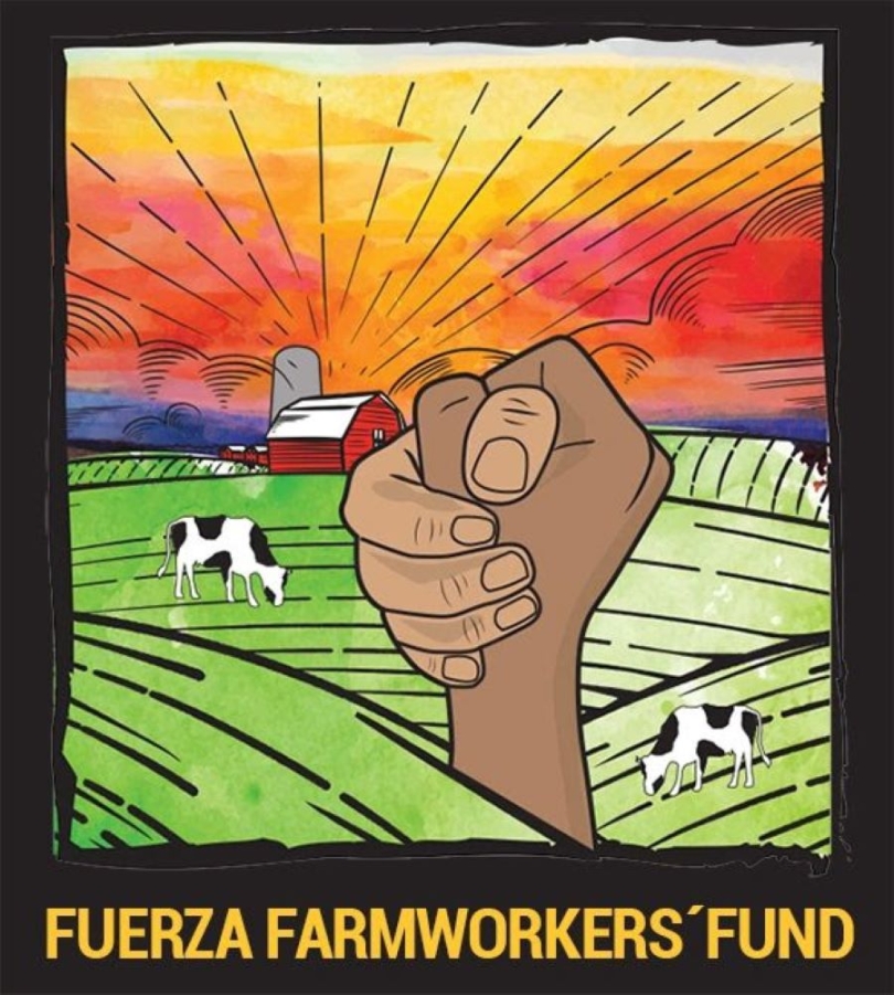 A picture of the FUERZA Fund Logo.