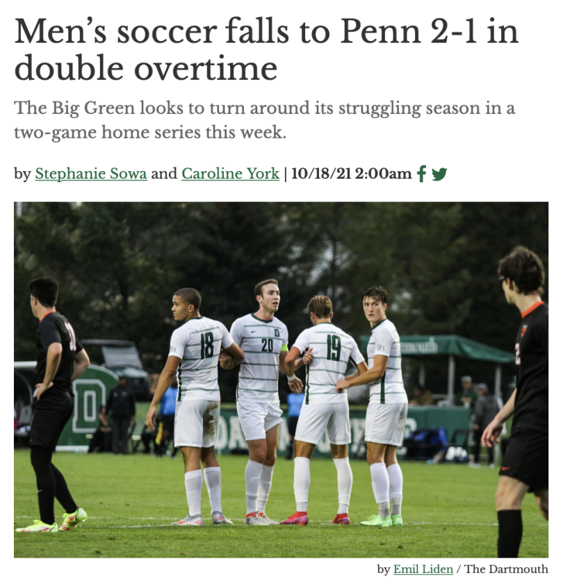 Photo of the Men's Soccer Article Photo of the Men's Soccer Article