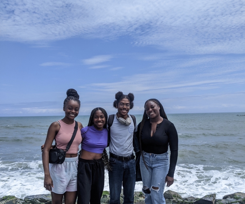 Dartmouth students on the AAAS Accra FSP