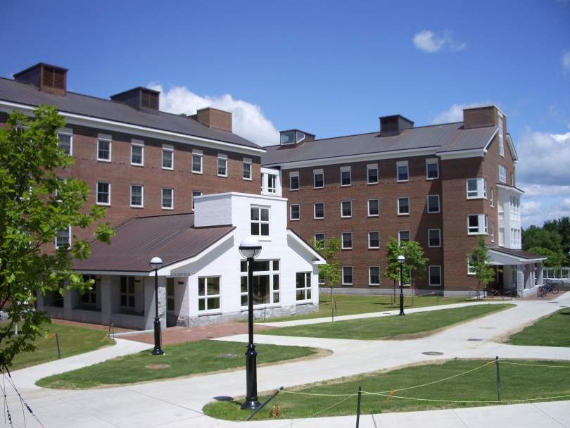 One of many dorms on campus