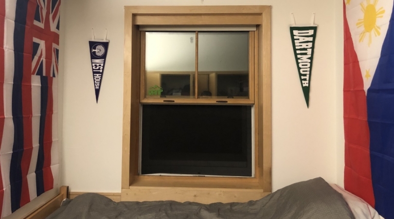 Here's my room! Gabe Gilbert's room in Bildner
