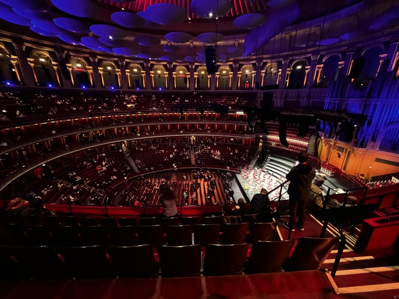 A view in the Royal Albert Hall