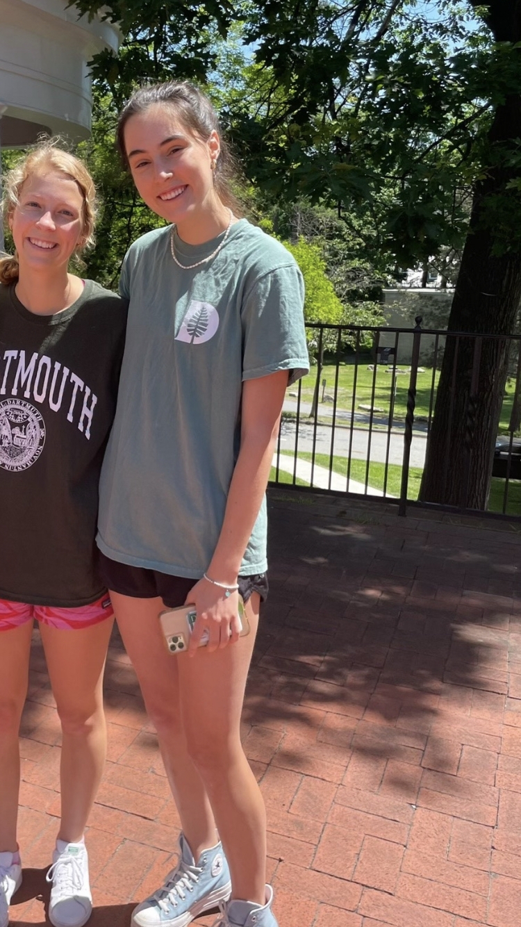 My friends proudly wearing Dartmouth gear! My friends proudly wearing Dartmouth gear!