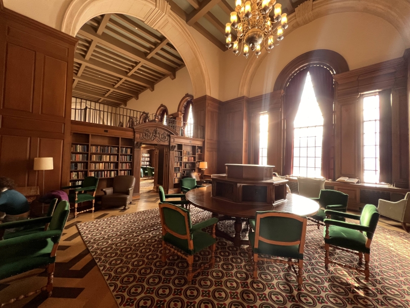 picture of the tower room, a room in the library