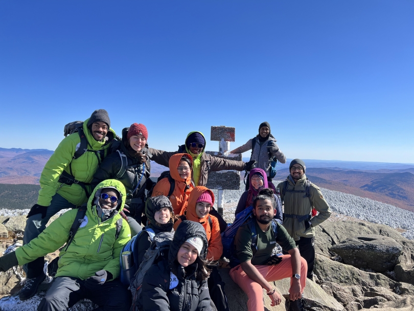 The T3 group on the summit hike