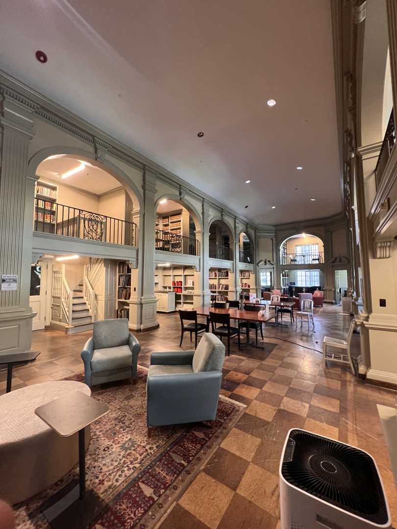 East Reading Room, a pretty room in the same style of the Tower Room